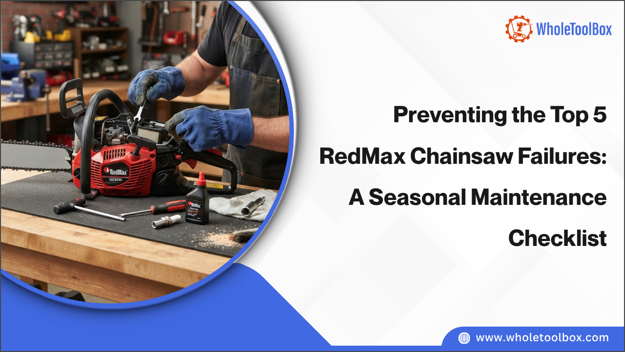 Preventing the Top 5 RedMax Chainsaw Failures: A Seasonal Maintenance Checklist
